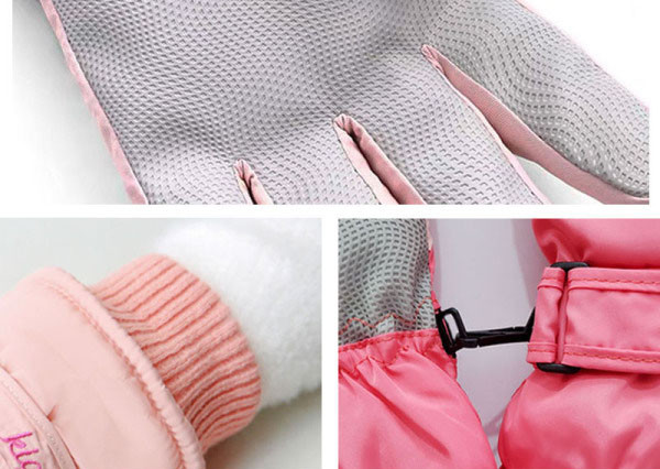 Női alkalmi kesztyű hímzéssel és folttal