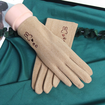 Alkalmi női kesztyű szalaggal-két modell