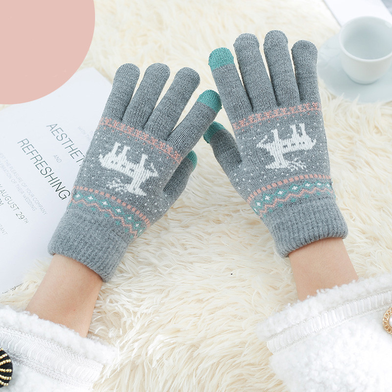 Női vastag téli kesztyű - többféle modell