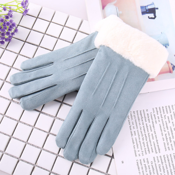 Γυναικεία ζεστά γάντια - τρία μοντέλα