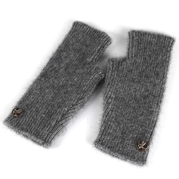Плетени ръкавици без пръсти за жени