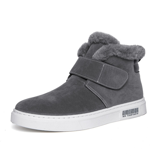 Férfi téli cipő puha béléssel és ragasztóval