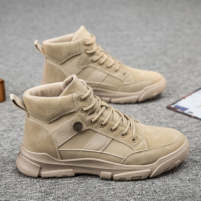 Új fűzős férfi téli cipő modell