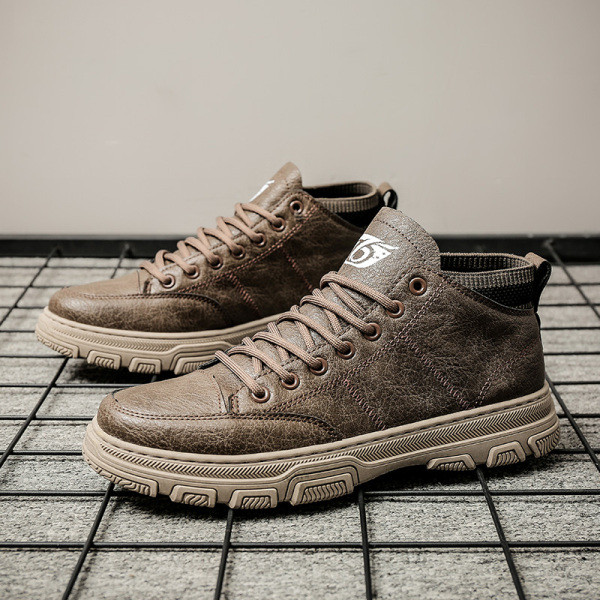 Férfi téli cipő fűzős