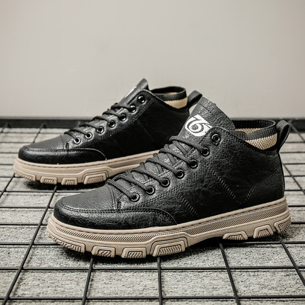 Férfi téli cipő fűzős