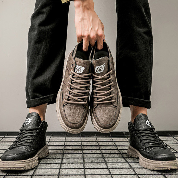 Férfi téli cipő fűzős