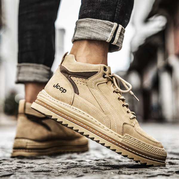 Muške zimske cipele s vezicama