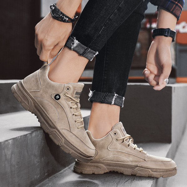 Alkalmi férfi cipő lapos talppal