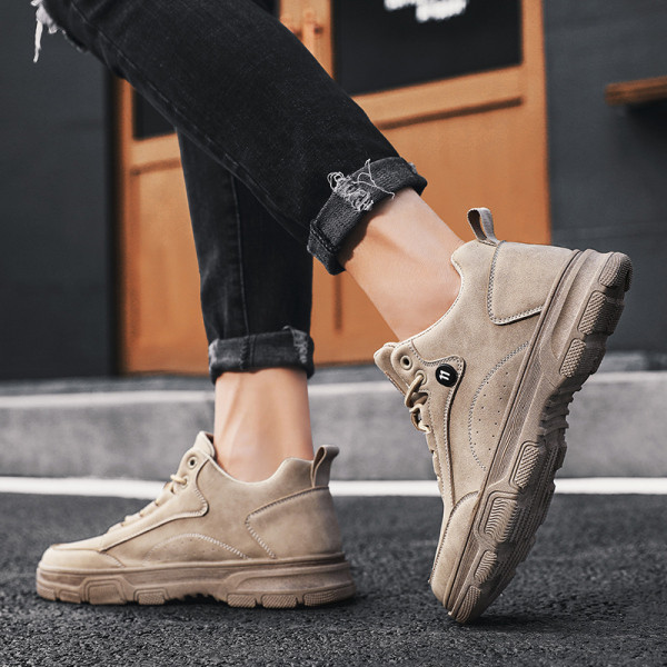 Alkalmi férfi cipő lapos talppal