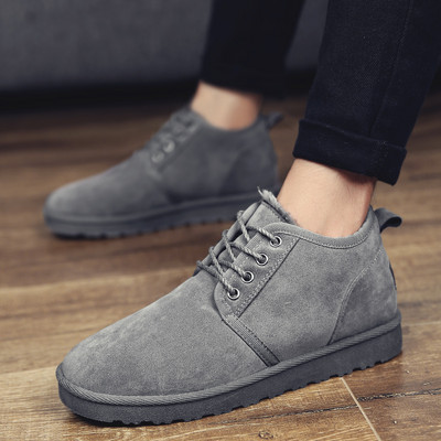 Casual muške cipele s toplom postavom pogodne za zimu