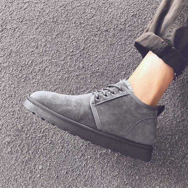 Casual muške cipele s toplom postavom pogodne za zimu