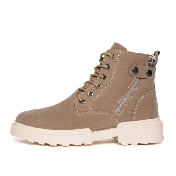 Ανδρικές μπότες φθινοπώρου-χειμερινές  από eco σουέτ με επένδυση