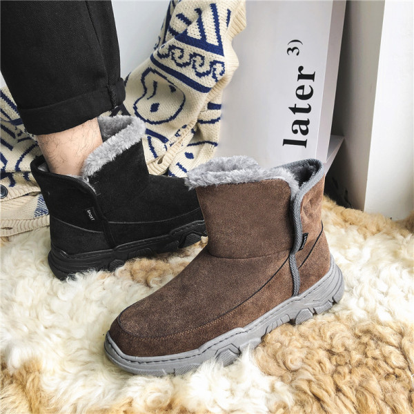 Alkalmi férfi cipő meleg béléssel