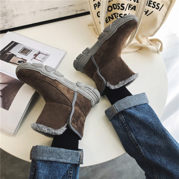 Alkalmi férfi cipő meleg béléssel