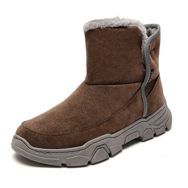 Téli meleg csizma durva talppal férfiaknak