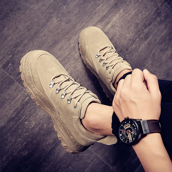 Vastag talpú férfi téli cipő