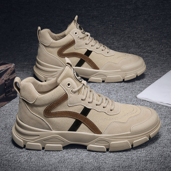 Férfi alkalmi téli cipő fűzővel