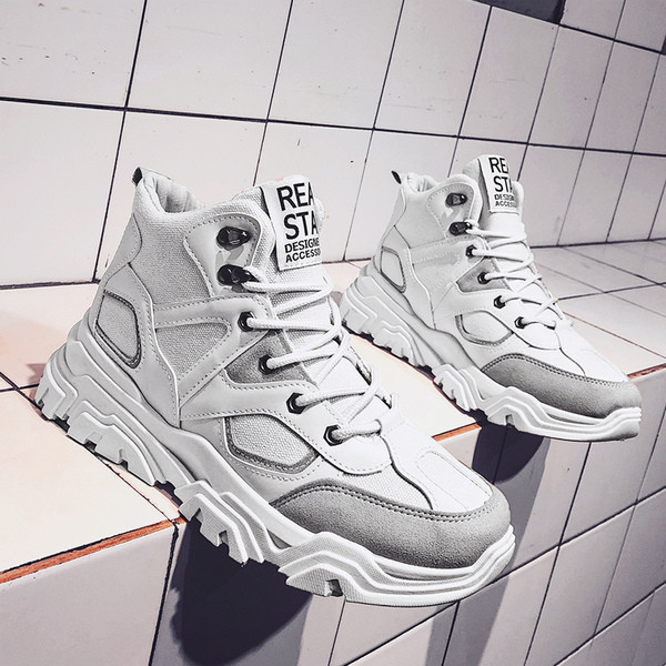 Meleg férfi cipő vastag talppal