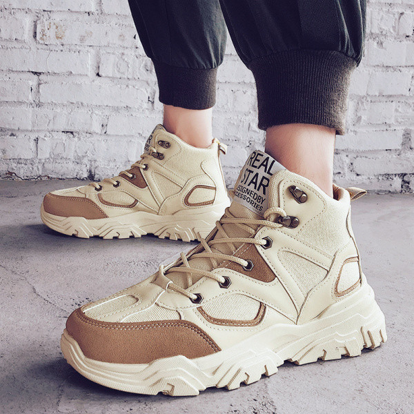 Meleg férfi cipő vastag talppal