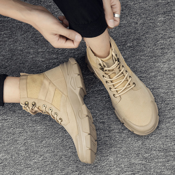 Férfi alkalmi téli cipő sima modell