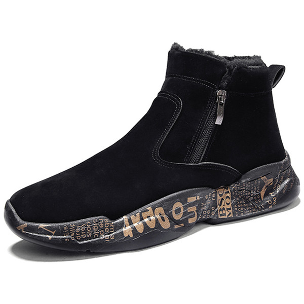 Téli férfi cipő meleg béléssel - két modell