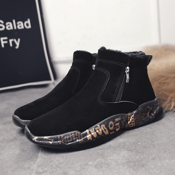 Téli férfi cipő meleg béléssel - két modell