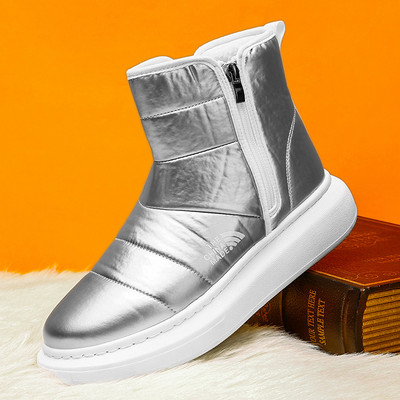 Vízálló férfi csizma meleg béléssel