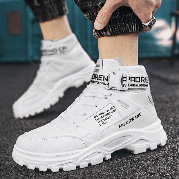 Uus mudel sooja voodriga talvised kõrged tossud