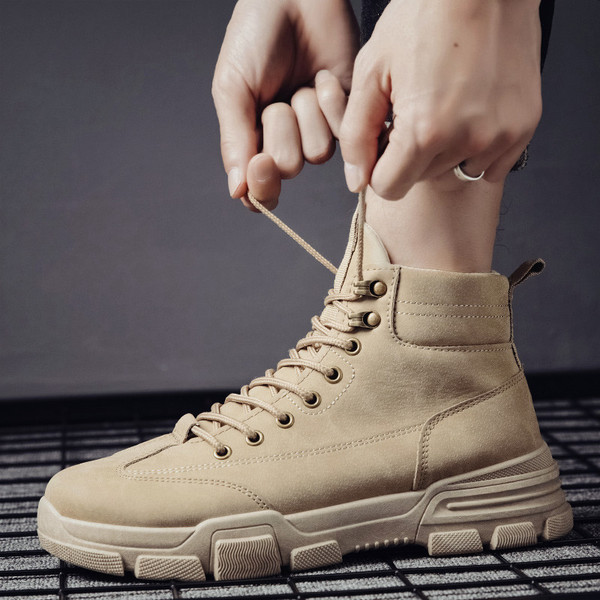 Téli férfi cipő fűzővel - két modell