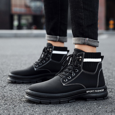 Öko velúrból készült téli csizma meleg béléssel