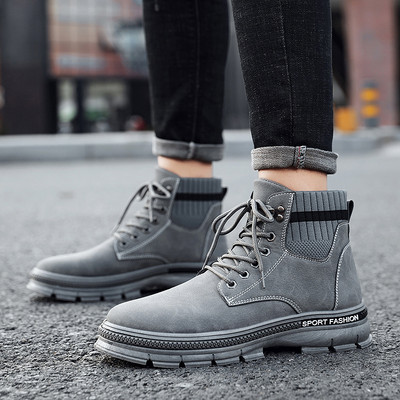 Öko velúrból készült téli csizma meleg béléssel