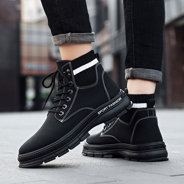 Öko velúrból készült téli csizma meleg béléssel