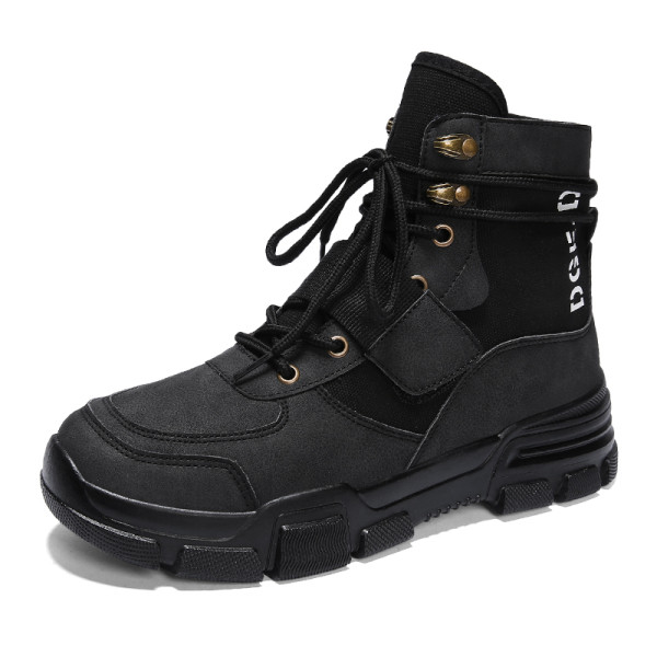 Modern férfi téli cipő fűzős