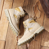 Textilből készült téli férfi csizma meleg béléssel vagy anélkül