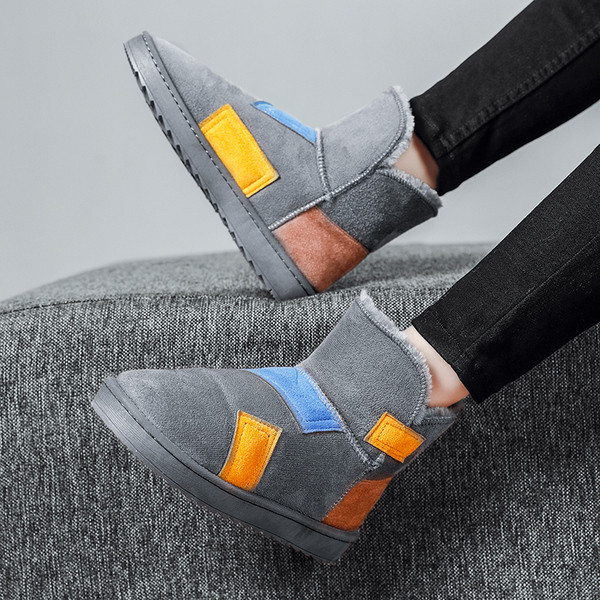 Férfi téli csizma meleg béléssel