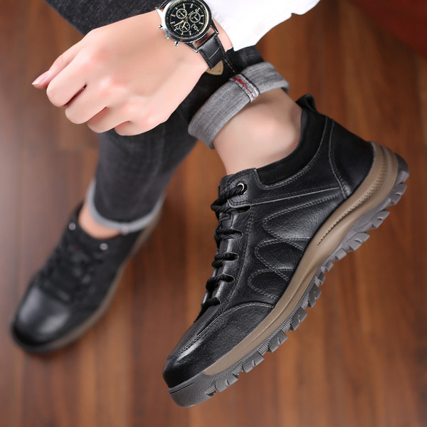 Férfi téli cipő meleg béléssel vagy anélkül