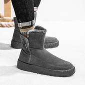 Modern férfi csizma meleg béléssel