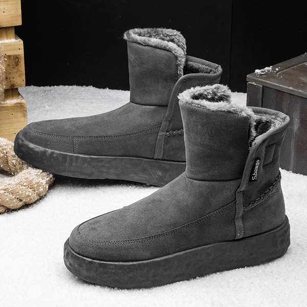 Modern férfi csizma meleg béléssel