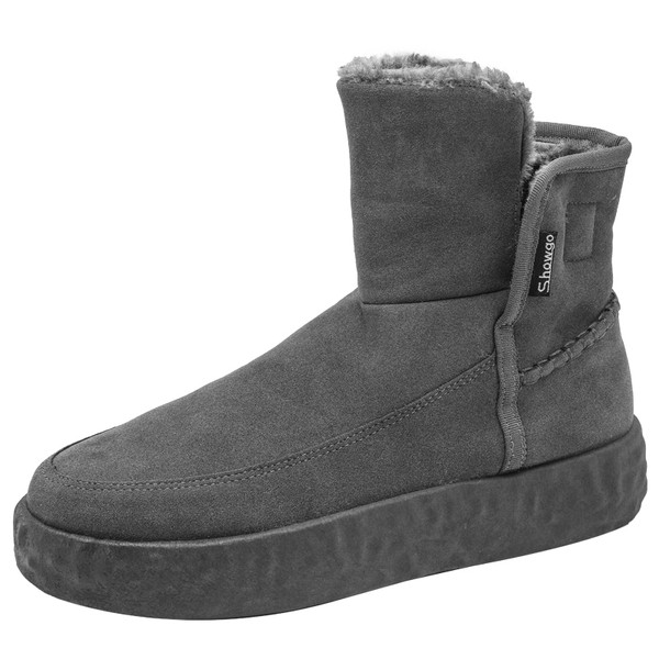 Modern férfi csizma meleg béléssel