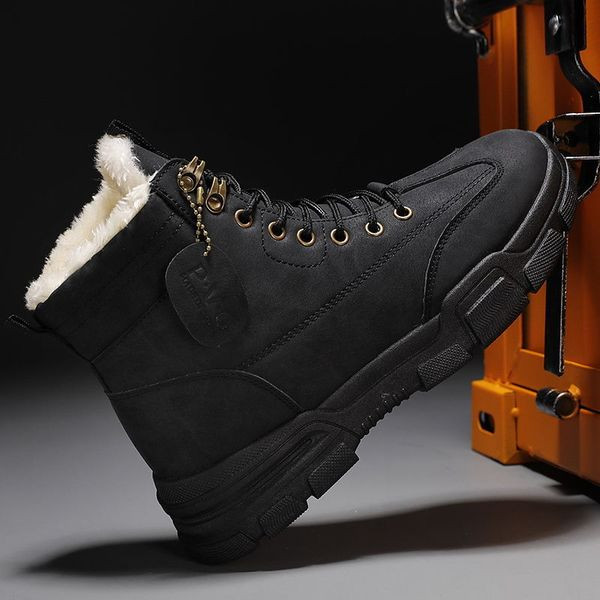 Sooja voodri ja paeltega meeste talvejalatsid