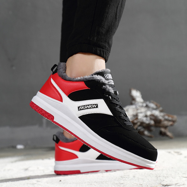 Férfi téli cipő meleg béléssel