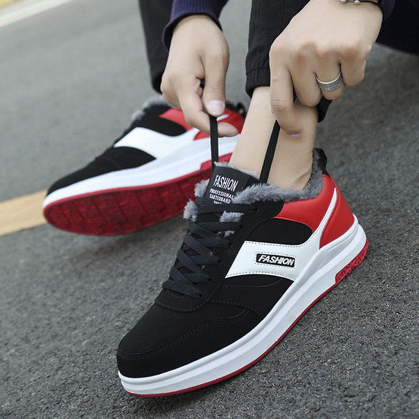 Férfi téli cipő meleg béléssel