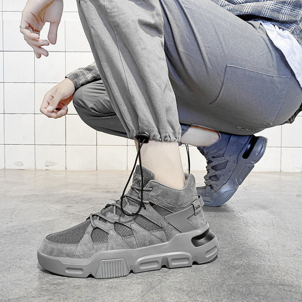 Aktuális férfi téli cipő durva magas talppal