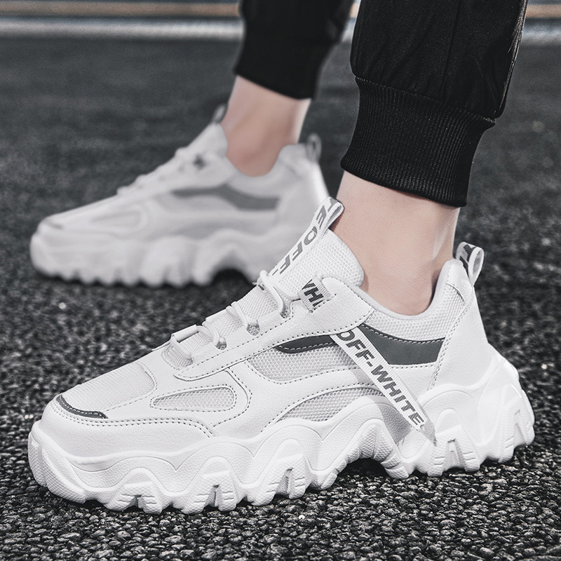 Aktuális férfi téli cipő durva magas talppal