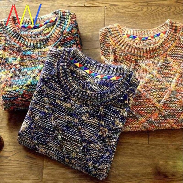 Modern pulóver irizáló színekben