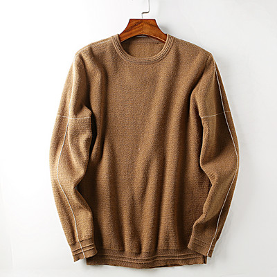 Kötött férfi meleg pulóver