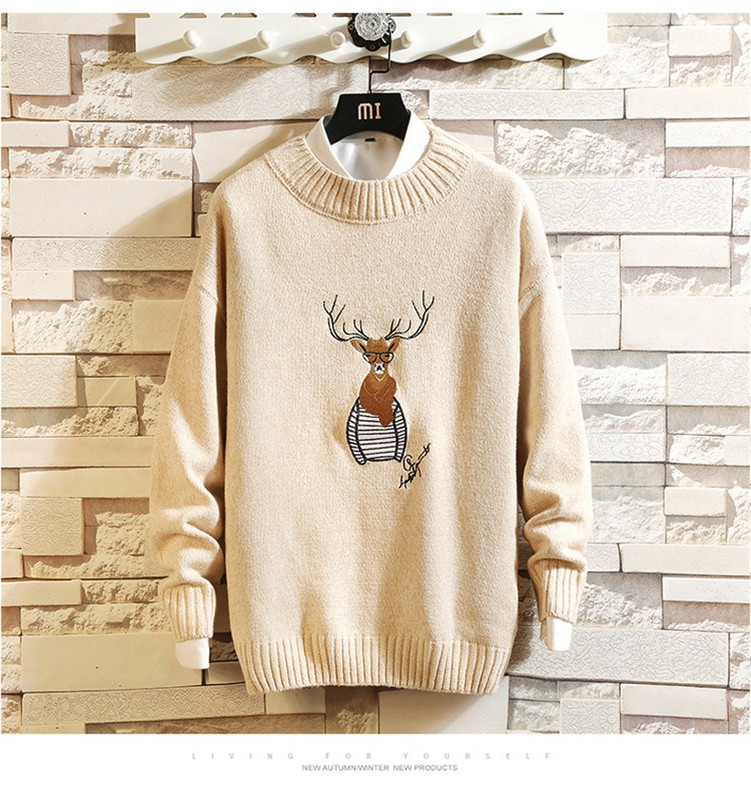 Muški casual džemper s vezom