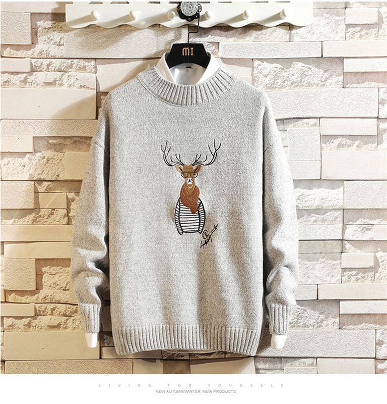 Muški casual džemper s vezom