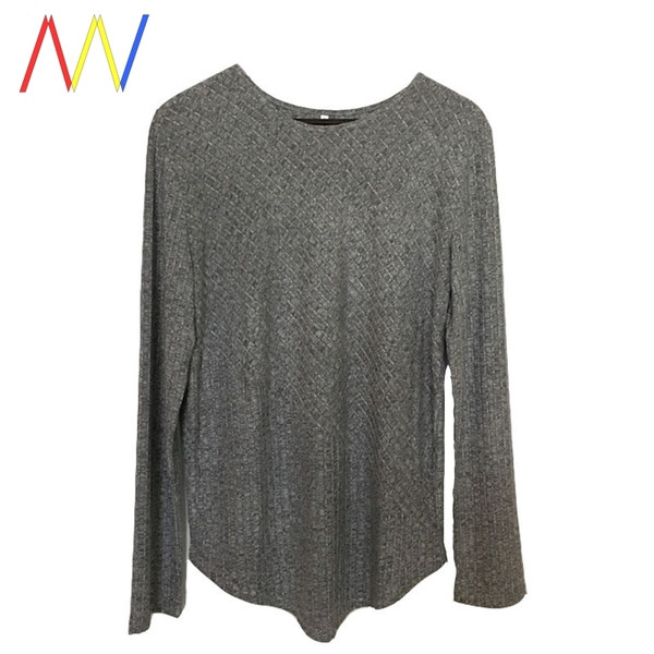 Testre szabott vékony aszimmetrikus pulóver modell férfiaknak