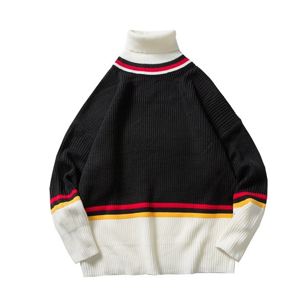 Lezser férfi pulóver széles modell pólógallérral